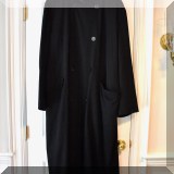 H09. Donna Karan Men's trench coat. Size XL 
